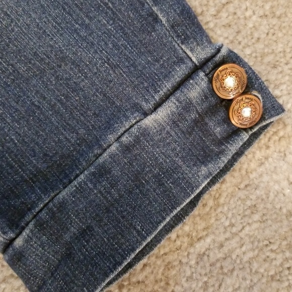 Adorable Nissi Jeans Capri Pants Size 0 - Picture 4 of 7